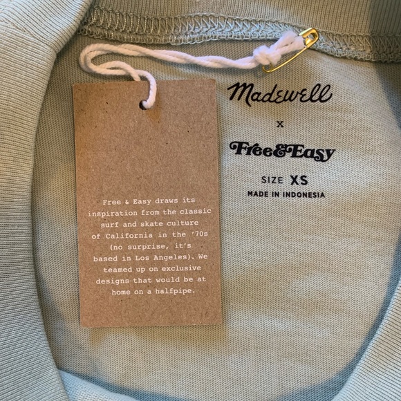 Madewell x Free & Easy Sunset Graphic Easy Crop Tee - Picture 10 of 16